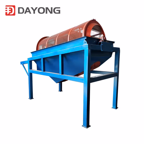 Mini mobile tragbare Sandstein-Siebmaschine Preis