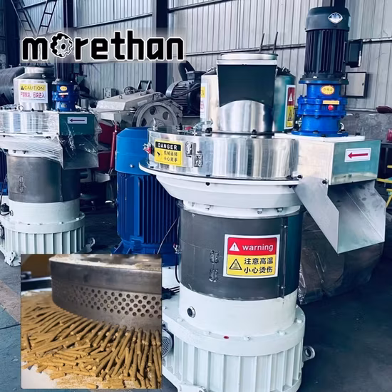 Mkl225 Sägemehl-Stroh-Granulator Biomasse-Holzpellet-Pressmaschine Holzpelletmühle / Pellet-Maschine / Pellet-Herstellungsmaschine / EU-Pelletisiermaschine für Baumzweige